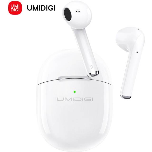 In Stock UMIDIGI AirBuds Bluetooth 5.0 TWS Earphones Wireless ENC Noise Reduction Headsets With