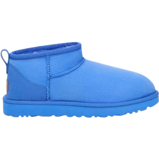 UGG® Classic Ultra Mini Boot for Women in Big Sky, Size 3, Suede/Polyester/Leather