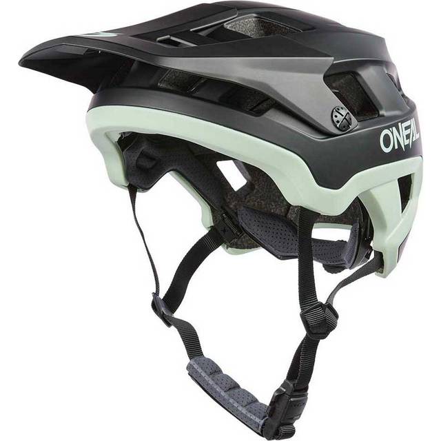 ONeal Defender Solid, MTB helmet , color: Matt Black/Light Green , size: XS/S/M