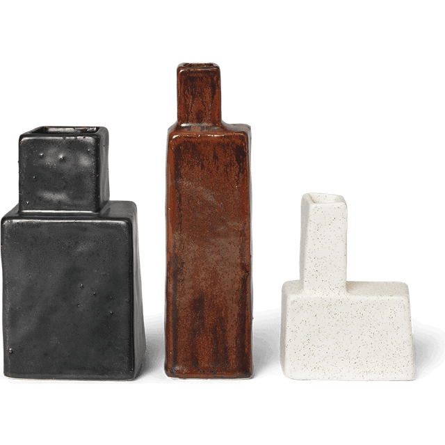 Ferm Living Koa vas 3 delar Multi