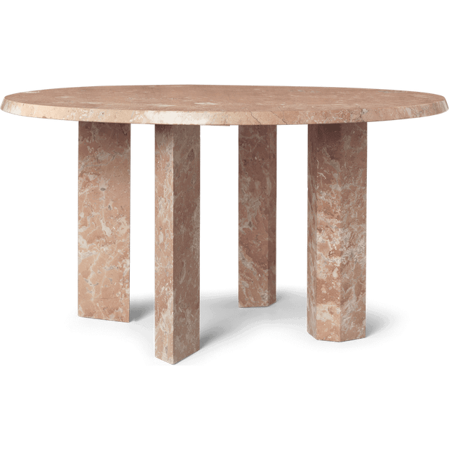 Ferm Living - Taula Coffee Table  - Soffbord - Rose - Ø: 67 x H: 35 cm