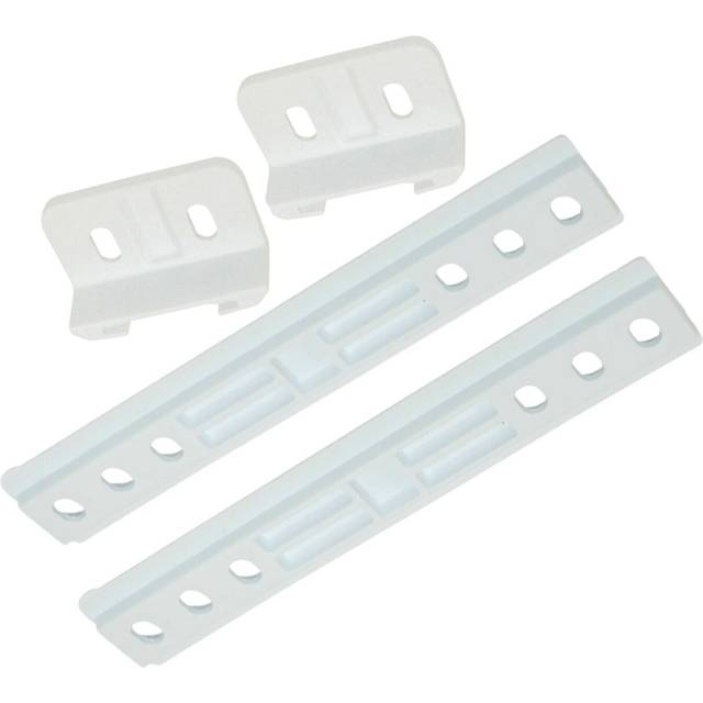 Howdens beko integrated fridge freezer sliding door slide guide & rail set x 2