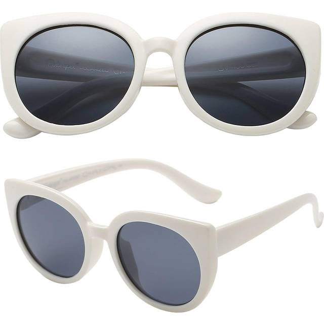 PolarSpex Girls Sunglasses-Polarized Toddler Cat Eye Sunglasses-Unbrea