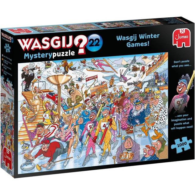 Jigsaw Puzzle -  Wasgij - Mystery 22 - WINTER GAMES - 1000 Pieces