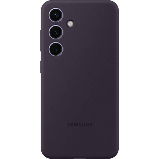 Samsung Galaxy S24 Silikon Skal Vit