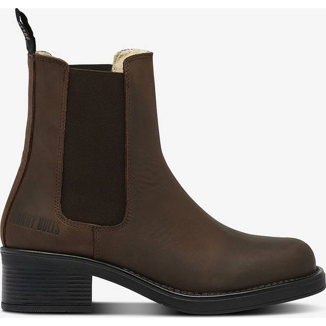 Johnny Bulls - Chelseaboots i skinn - Brun