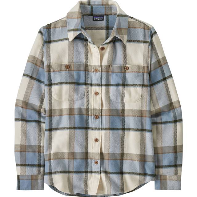 Patagonia Fjord Flannel Shirt - Skjorta - Dam Cascade: Tidepool Blue XS