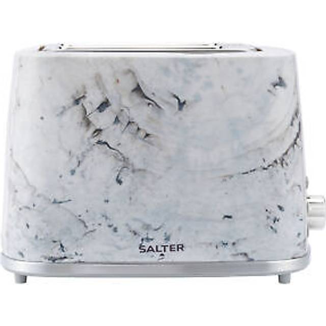 SALTER Marble EK5832WMA 2-Slice Toaster - White, White