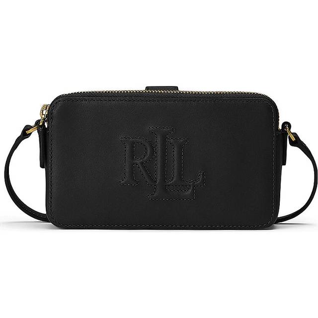 Lauren Ralph Lauren Medium Strap Leather Wallet On Chain