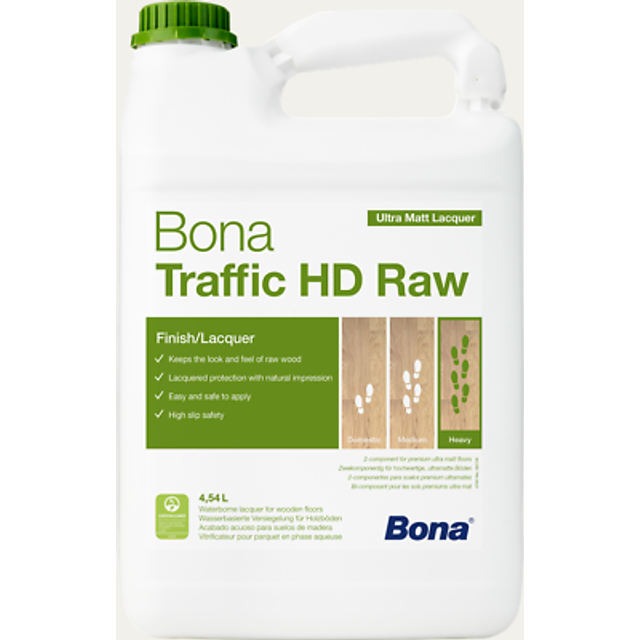Bona traffic hd raw lacquer 4.95l