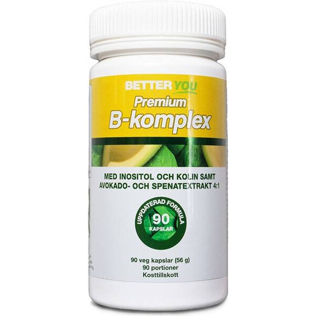 Premium B-komplex 90 kapslar - Better You