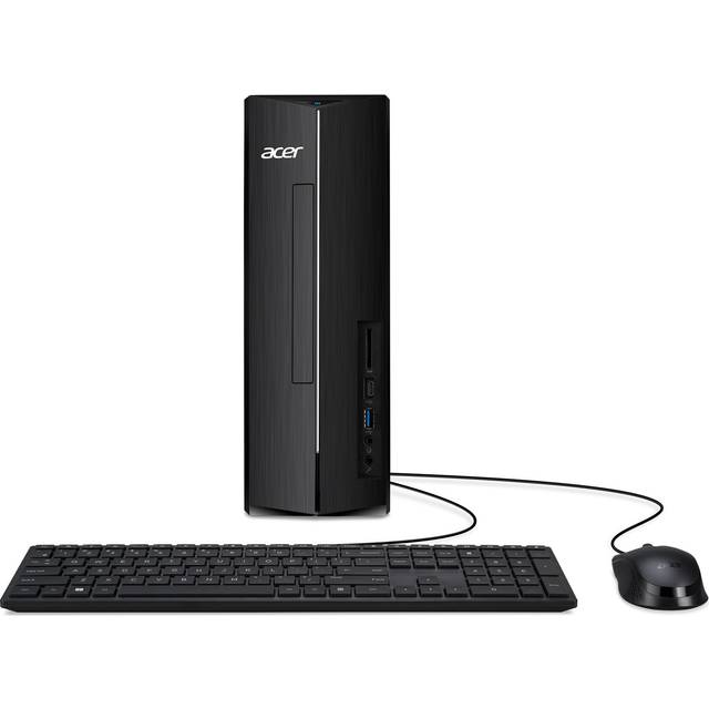 ACER Aspire XC-1710 Desktop PC - Intel®N100, 256 GB SSD, Black, Black