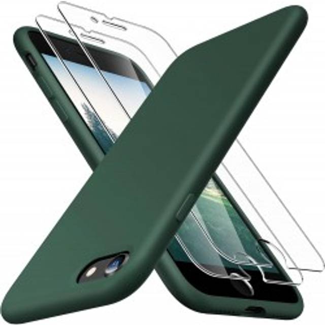 3in1 Gummibelagt Stilrent Skal iPhone 7 Plus / 8 Plus - Grön