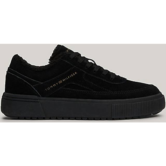 Tommy Hilfiger, Sneakers, female, Black, 4 UK, Black Winter Sneaker