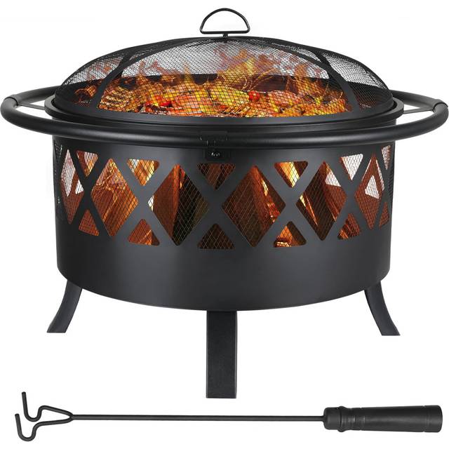 Segura 69 x 34 Fire Pit Accessory - Stainless Steel (69cm H X 69cm W X 34cm D)