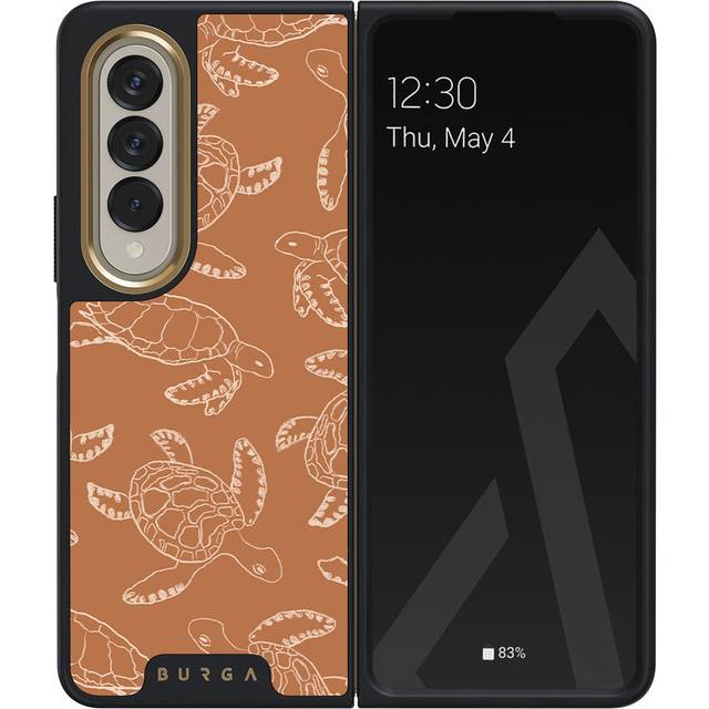 Earth Shell - Samsung Galaxy Z Fold 4 Case, Elite Dark / Gold