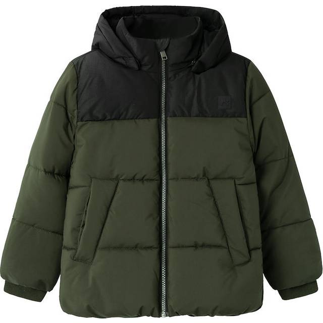 NAME IT Nkmmorning Puffer Jacket TB Vadderad jacka för barn, Rosin, 122