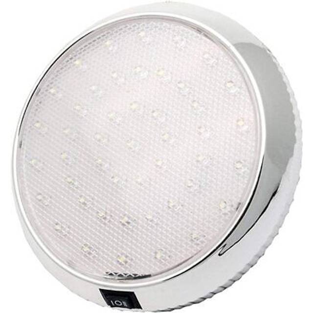 Juttauto rv interior light 12v led ceiling dome roof light on/off switch for ca
