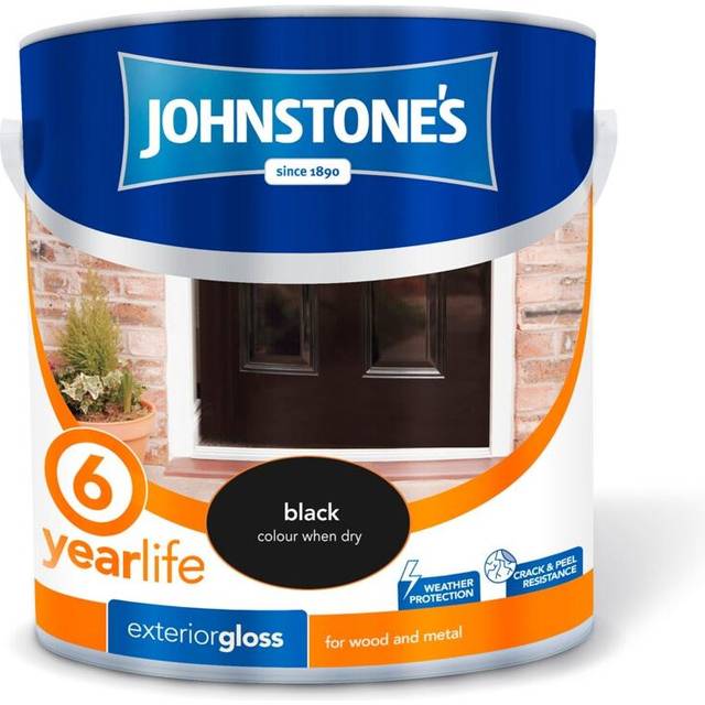 Johnstone's - Exterior Hardwearing Gloss 2.5L - Black