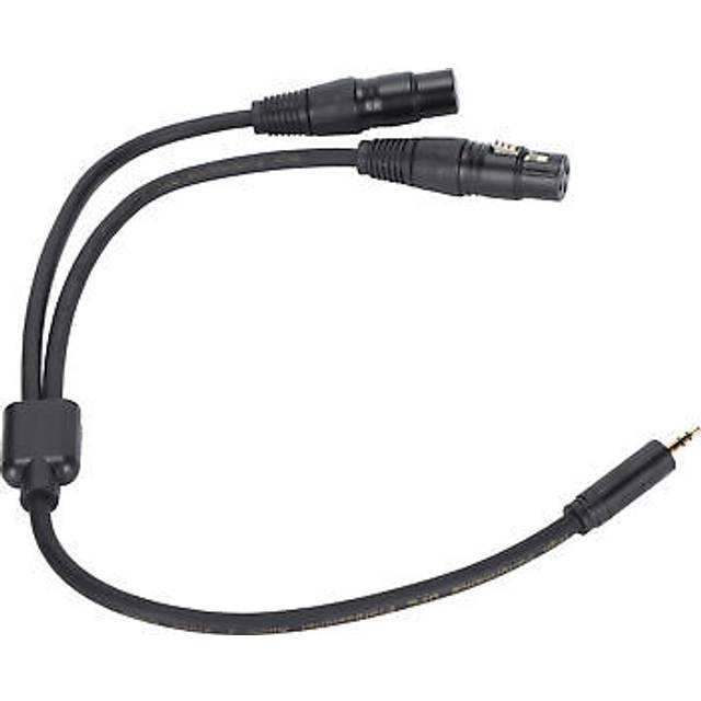 JORINDO Dual XLR Female to 3.5mm 18in Male Jack Cable YSplitter Adapter Patch Cord