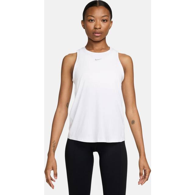 Nike One Classic Dri-fit Linne Damer Vit - vit