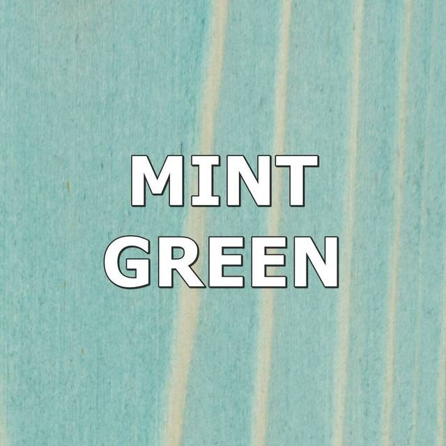 Mint green wood stain dye non toxic safe indoor interior use water based