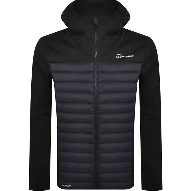 Berghaus Vaskye Hooded Hybrid Jacket: Black/Black: XXL Size: XXL, Colo