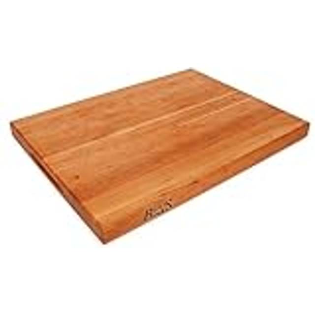 "John Boos Boos Block R-Board Series Large Reversible Wood Cutting Board  1.5-Inch Thickness  20"""""""" x 15"""""""" x 1 1/2""""""""  Cherry"