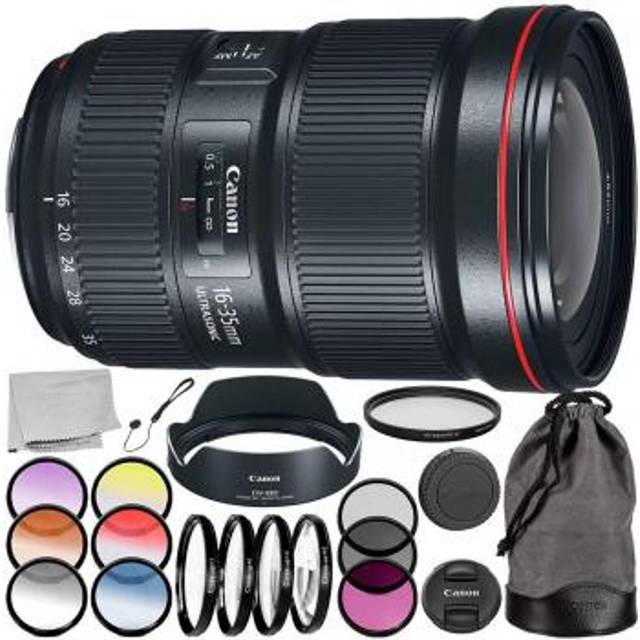 Canon EF 16-35mm f/2.8L III USM Lens with 16PC Accessory Bundle