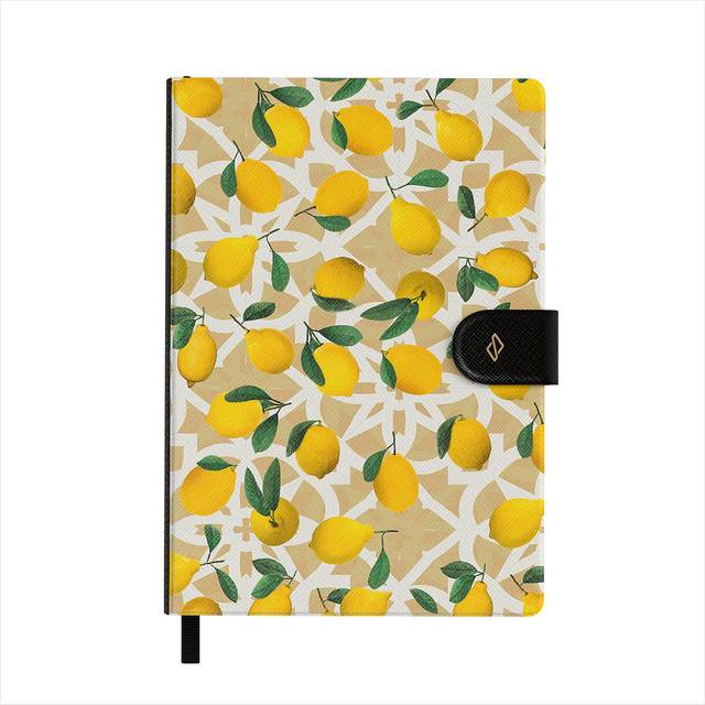 Lemon Juice - Notebook, A5 (5.8" x 8.3") / Lined