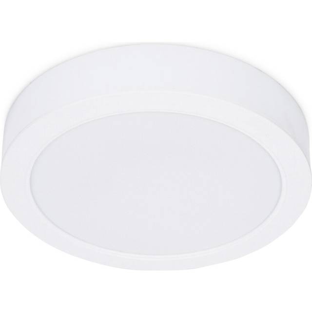 Valuelights - Lacey Round IP44 Bathroom Flush or Recessed Integrated led Ceiling Light