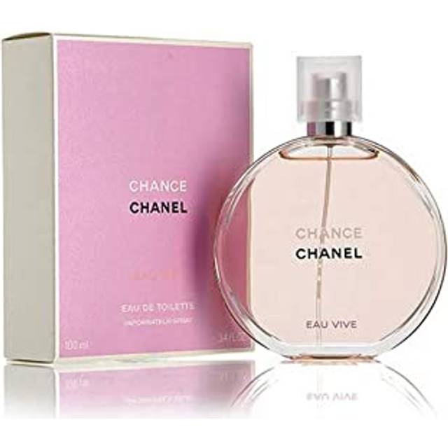 Chanel Chance Eau Vive Eau de Toilette Spray for Women  3.4 Ounce