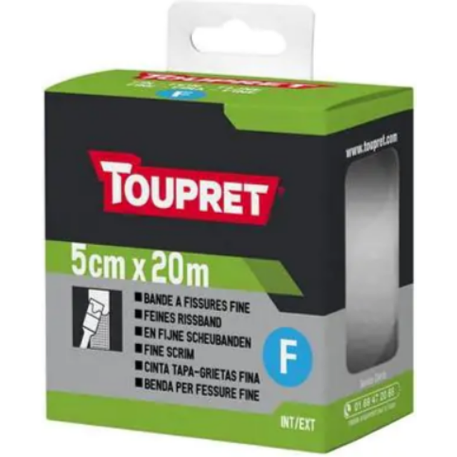 Fine Scrim Tape Ultra Fine Elastic - 5cm x 20m - Toupret