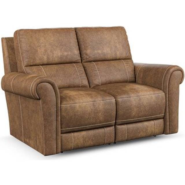 Ranch Brown Fabric Sofas - Modular 2 Seater Sofa - Colorado Range - Oak Furnitureland