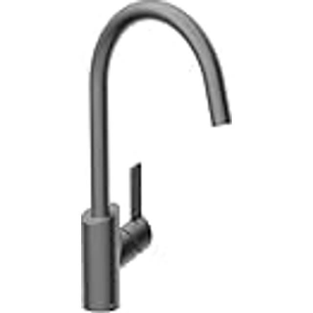 Maple Gun Metal EasyFit Kitchen Sink Mixer Tap + Easy Fit Base - Bristan