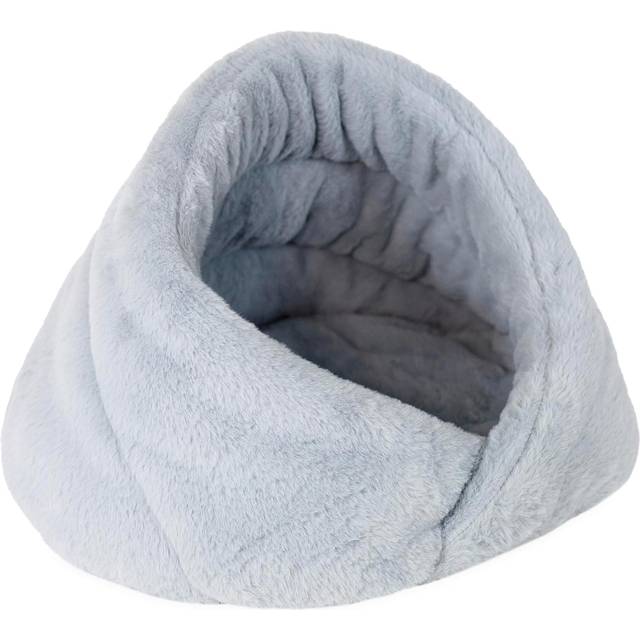 Rosewood Wrap Hideaway Fur Bed Blue - One Colour