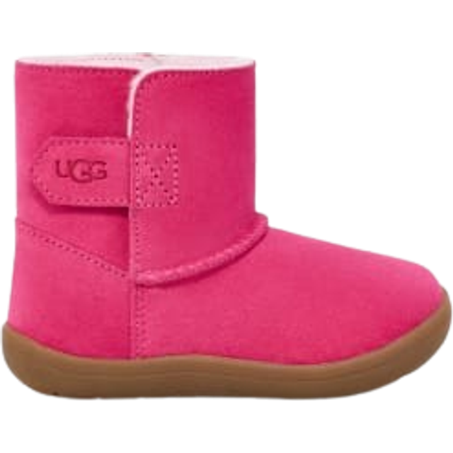 UGG® Keelan II Boot for Kids in Berry, Size 7, Leather/Polyester/Wool