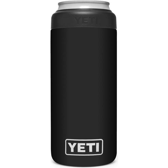 YETI Rambler 12 oz. Colster Slim Can Insulator for the Slim Hard Seltzer Cans  Black