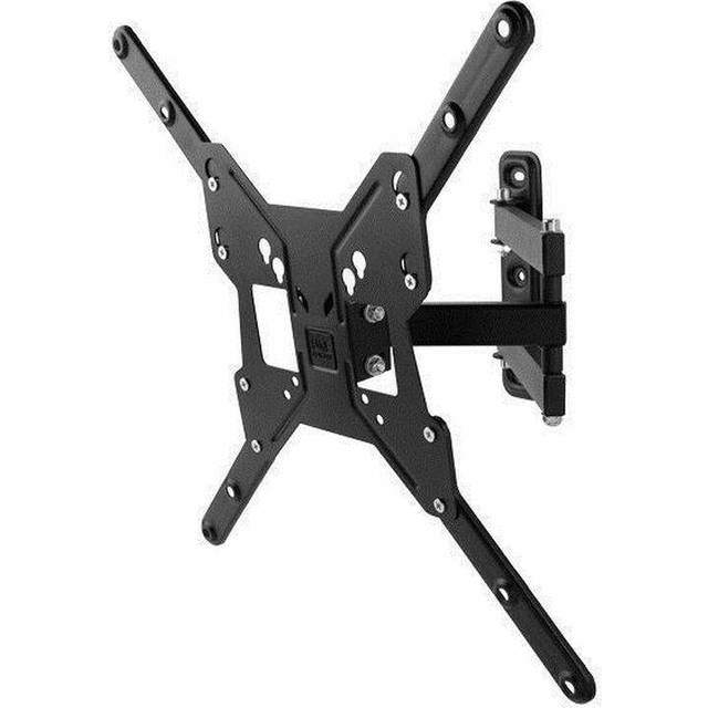 One For All WM2451 Tilt & Turn TV Bracket for TVs up to 65”, Black