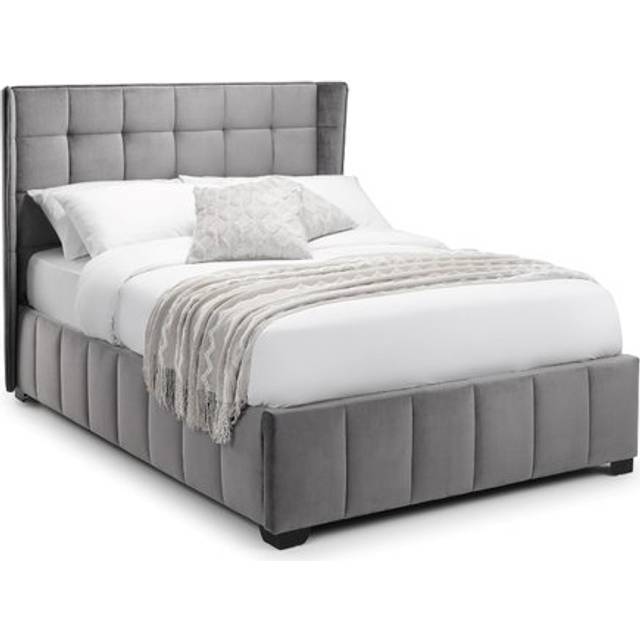 Julian Bowen Gatsby Double Light Grey Ottoman Storage Bed