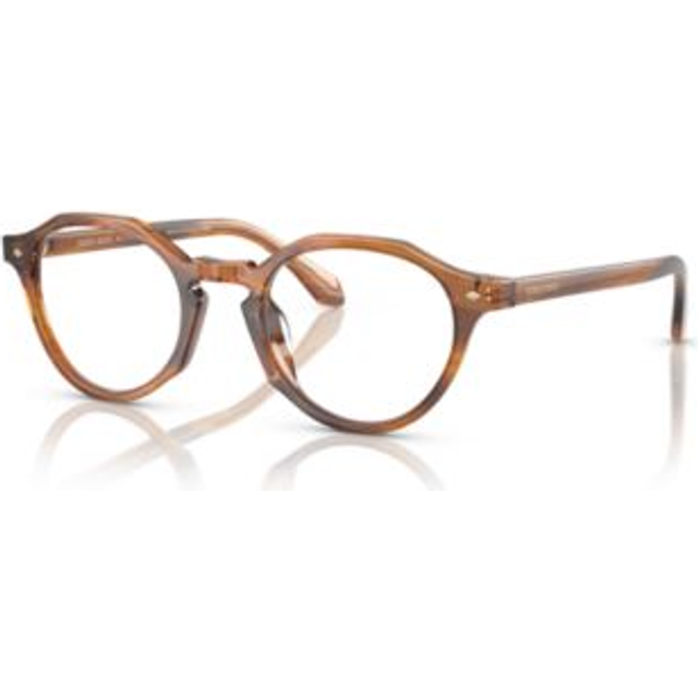 Giorgio Armani Man AR7264U 6163 Optiska bågar Acetat Sköldpadda Transparent Pantor Normal