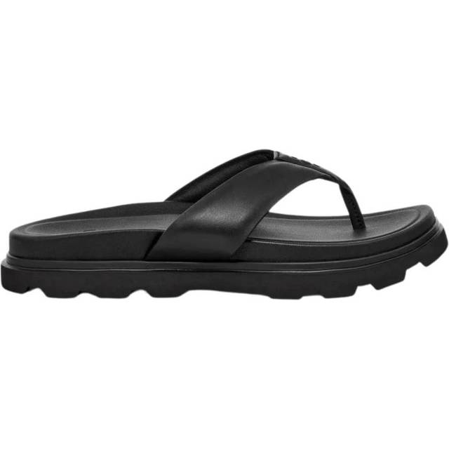 Black Capitola Flip Flops