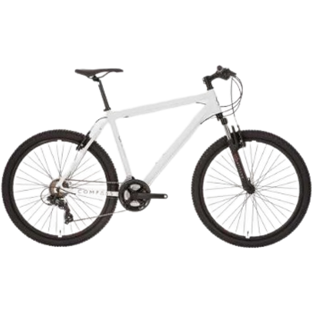 Latitude Mountain Bike, White