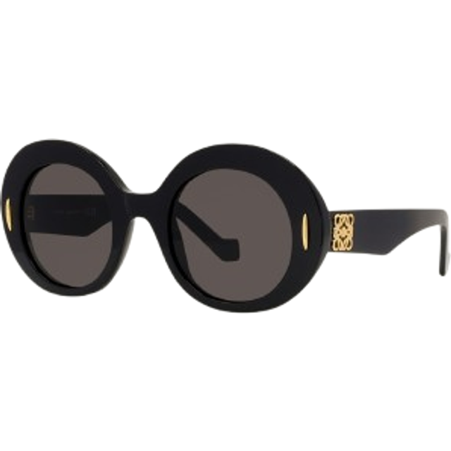 Loewe Oval Sunglasses Black/Grey