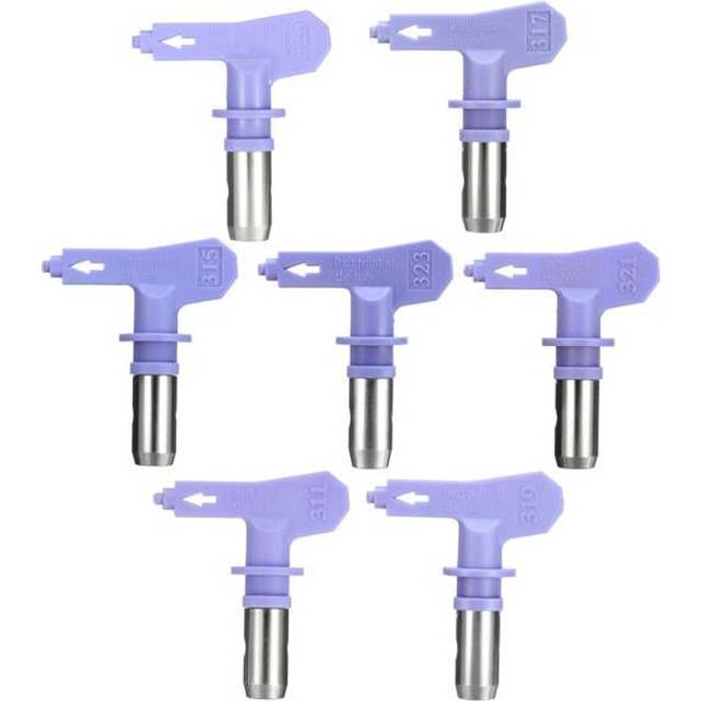 (15) 3 Series 11-25 Light Purple Airless Spray Gun Tips For Wagner Atomex Titan Paint Spray Tip
