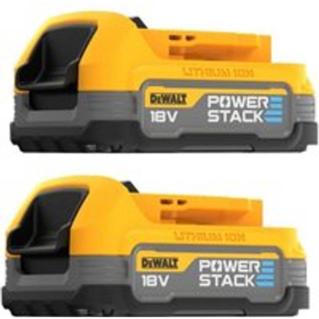 DCBP034 18v Compact Powerstack Battery DCBP034-XJ - Twin Pack Batteries - Dewalt