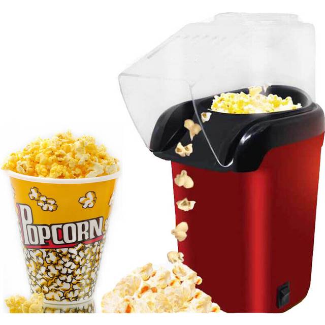 1200W Mini Household Healthy Hot Air Oil-free Popcorn Maker Corn Popper For Home Kitchen