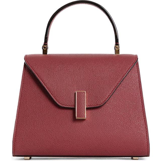 VALEXTRA WOMAN RED TOP HANDLE BAGS