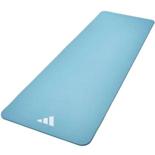 Adidas 8 mm Yogamatta – Ljusblå
