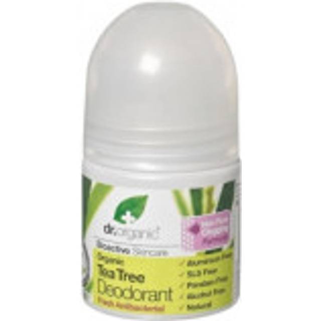 Dr Organic Tea Tree Deodorant Roll On 50ml